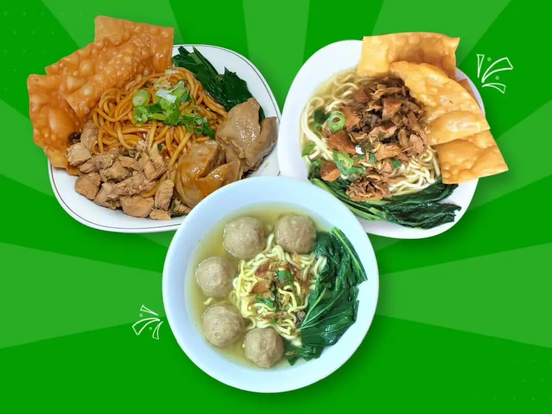 Ragam menu Bakso A'an, mulai dari bakso hingga Mie Yamin. (Foto: Tangkapan layar Instagram @bakso.aan)