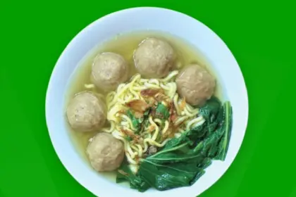 Bakso A'an, kuliner legendaris di Cilacap yang selalu diburu pecinta mukbang. (Foto: Tangkapan layar Instagram @bakso.aan) 