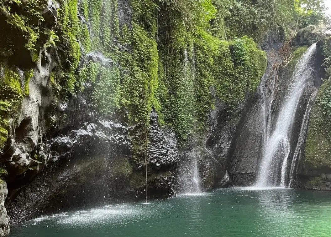 Keindahan Curug Tebela di Baturraden, yang dahulu menjadi spot healing favorit Noni-Noni Belanda. (Foto: dinporabudpar.banyumas.kab.go.id)