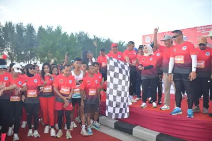 Fun Run of Harmony pantai kemiren cilacap