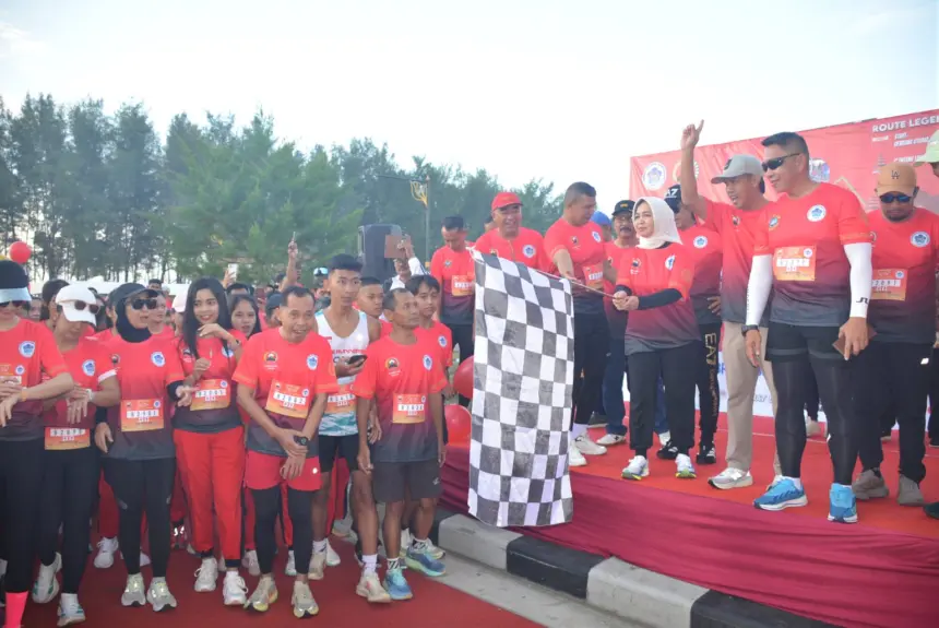 Fun Run of Harmony pantai kemiren cilacap