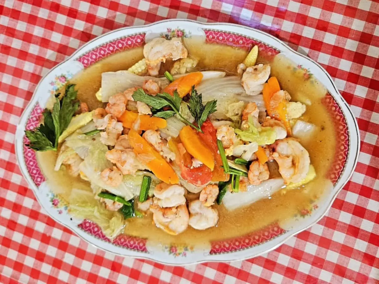 ​Ifumie Kuah, salah satu menu andalan di Restoran Sien Hieng. (Foto: Instagram @restoran_perapatan)