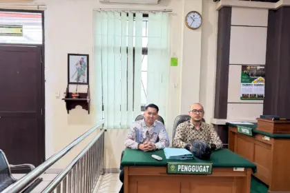 PAD Kilang Cilacap saat hadiri sidang di Semarang. (PAD Cilacap).