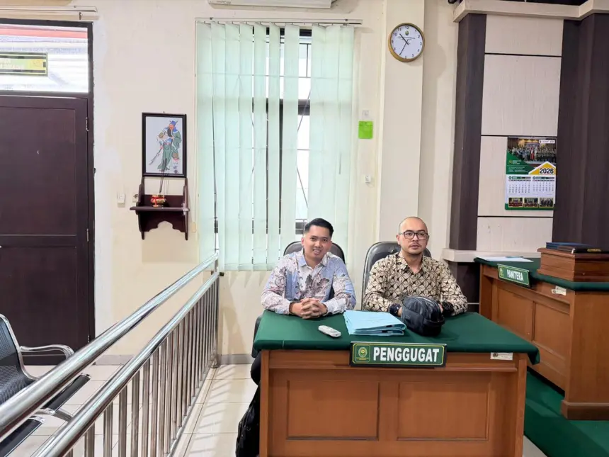 PAD Kilang Cilacap saat hadiri sidang di Semarang. (PAD Cilacap).