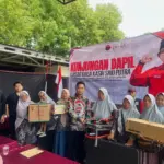 Tim Anggota Komisi XI DPR RI Fraksi PDI Perjuangan, Kaisar Kiasa Kasih Said Putra, serap aspirasi warga Kroya. (Tri Aji).