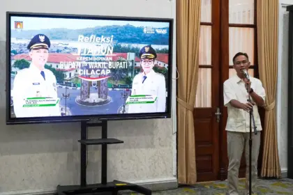 Setahun Syamsul–Ammy, Jalan Mantap Cilacap Naik Jadi 78,02 Persen