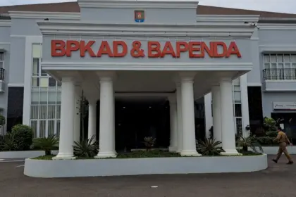 Kantor BPKAD Cilacap terletak di Jalan Jenderal Soedirman. (Tri Aji).