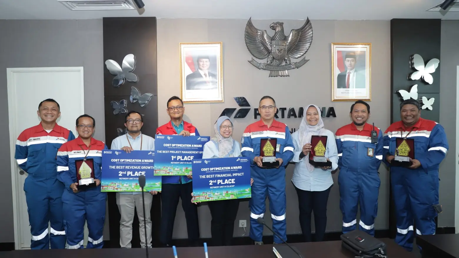 Kilang Cilacap meraih empat penghargaan dalam ajang Cost Optimization Awards 2025. (Kilang Cilacap).