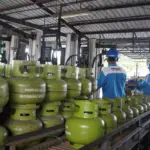 Stasiun pengisian LPG wilayah Jawa Tengah dan DIY. Pertamina menambah pasokan jelang Ramadan. (Patra Niaga).
