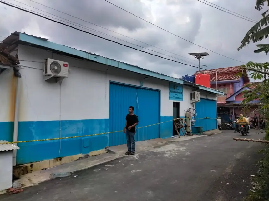 Mesin pengering omopreng meledak di sppg krajan pekuncen