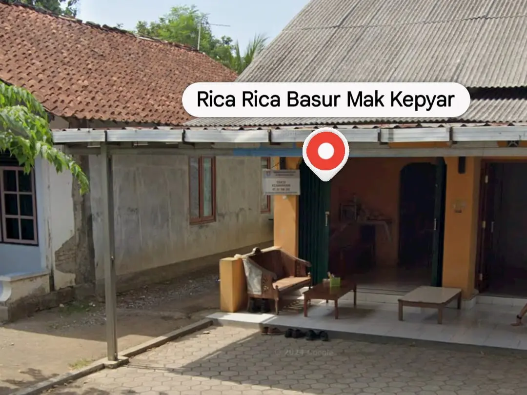 ​Lokasi Rica-Rica Basur Mak Kepyar, yang sudah berjualan sejak 25 tahun lalu. (Foto: Tangkapan layar Google Maps)