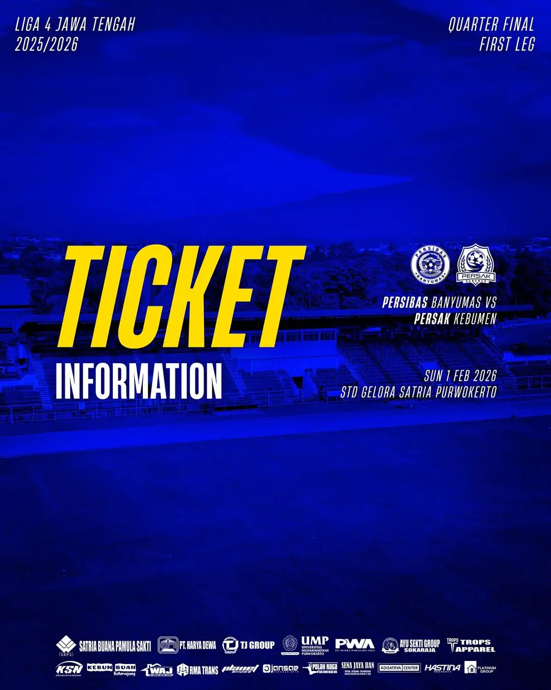 Persibas vs Persak