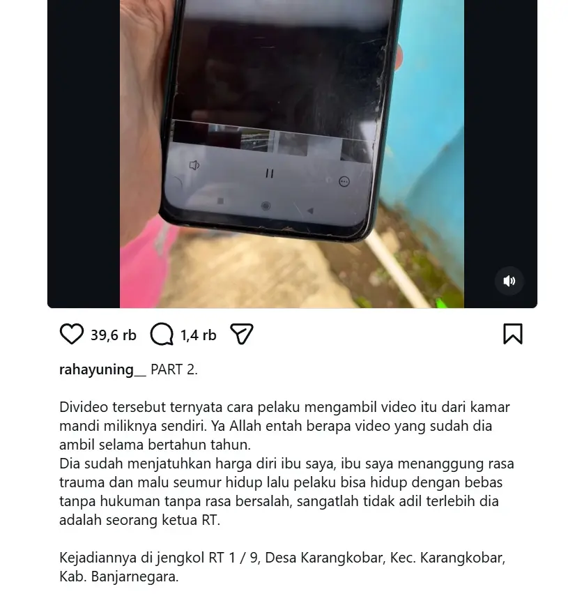 Video ibu ibu mandi banjarnegara