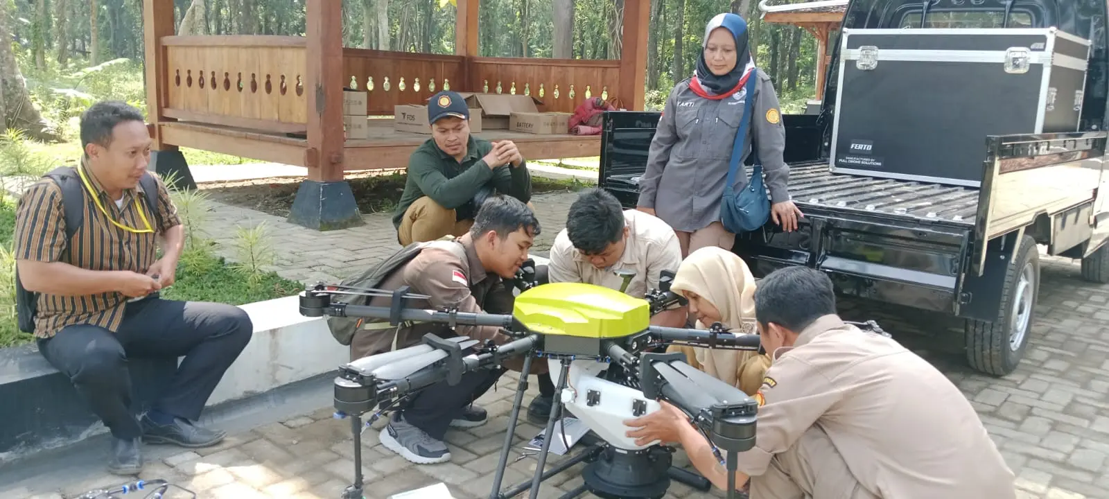 drone ketahanan pangan