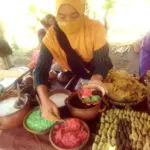 Penampakan bubur Srintil yang melegenda dan sudah ada di Obyek Wisata Alam Dawuhan Banjarnegara, Minggu (29/3/2026). (Foto: Heri Cahyono)