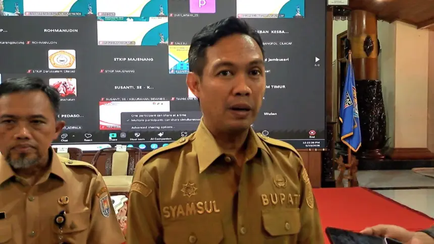 Bupati Cilacap Syamsul Auliya Rachman. (Tri Aji).