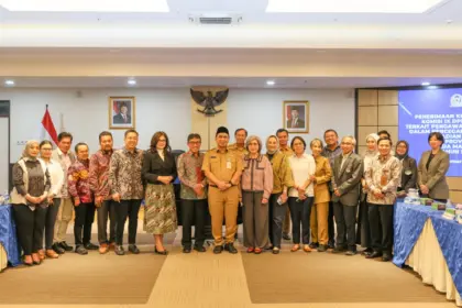 Kunjungan anggota DPR RI di Pemprov Jateng terkait peningkatan kasus campak dan adanya KLB di tiga kabupaten. (dok. Pemprov Jateng)