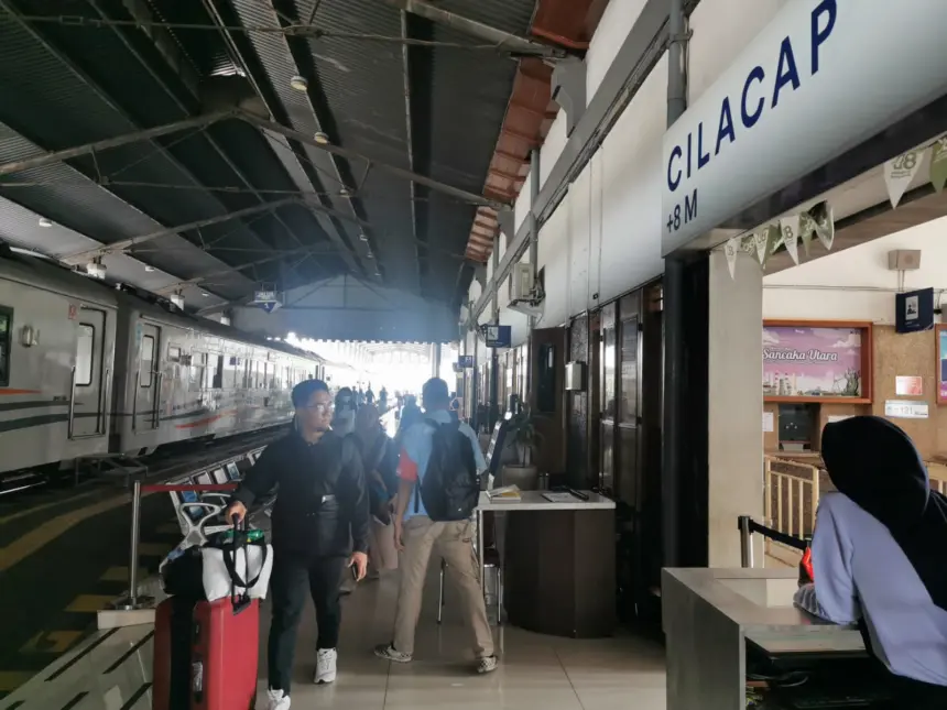 Diskon ramadan festive 2026 kereta api di stasiun cilacap
