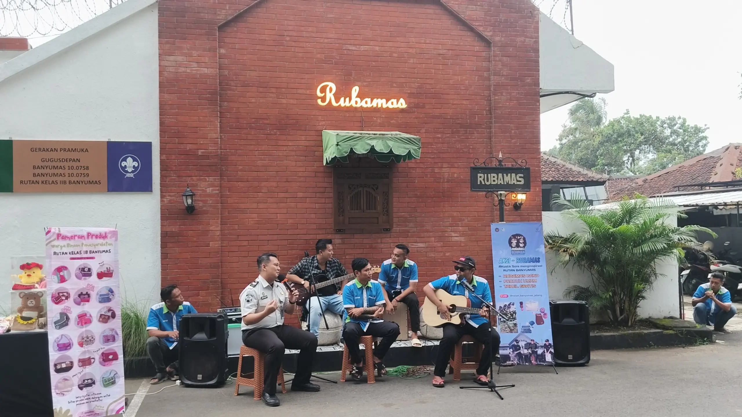 Gema Harapan dari Halaman Rutan Banyumas: Alunan Musik Religi Warga Binaan Sentuh Hati Masyarakat