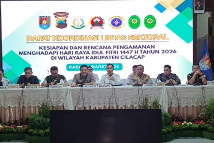 Prngamanan mudik lebaran 2026 cilacap