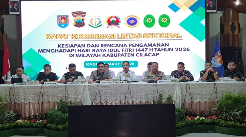 Prngamanan mudik lebaran 2026 cilacap