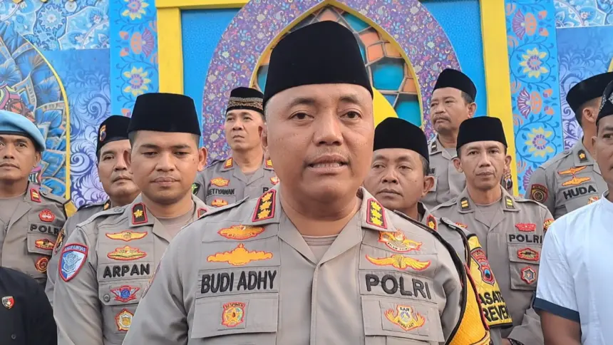 Kapolresta Cilacap Kombes Pol Budi Adhy Buono. (Tri Aji).
