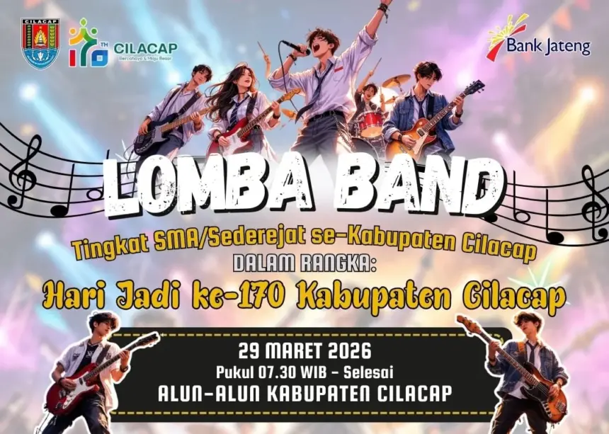 Lomba band hari jadi cilacap ke 170