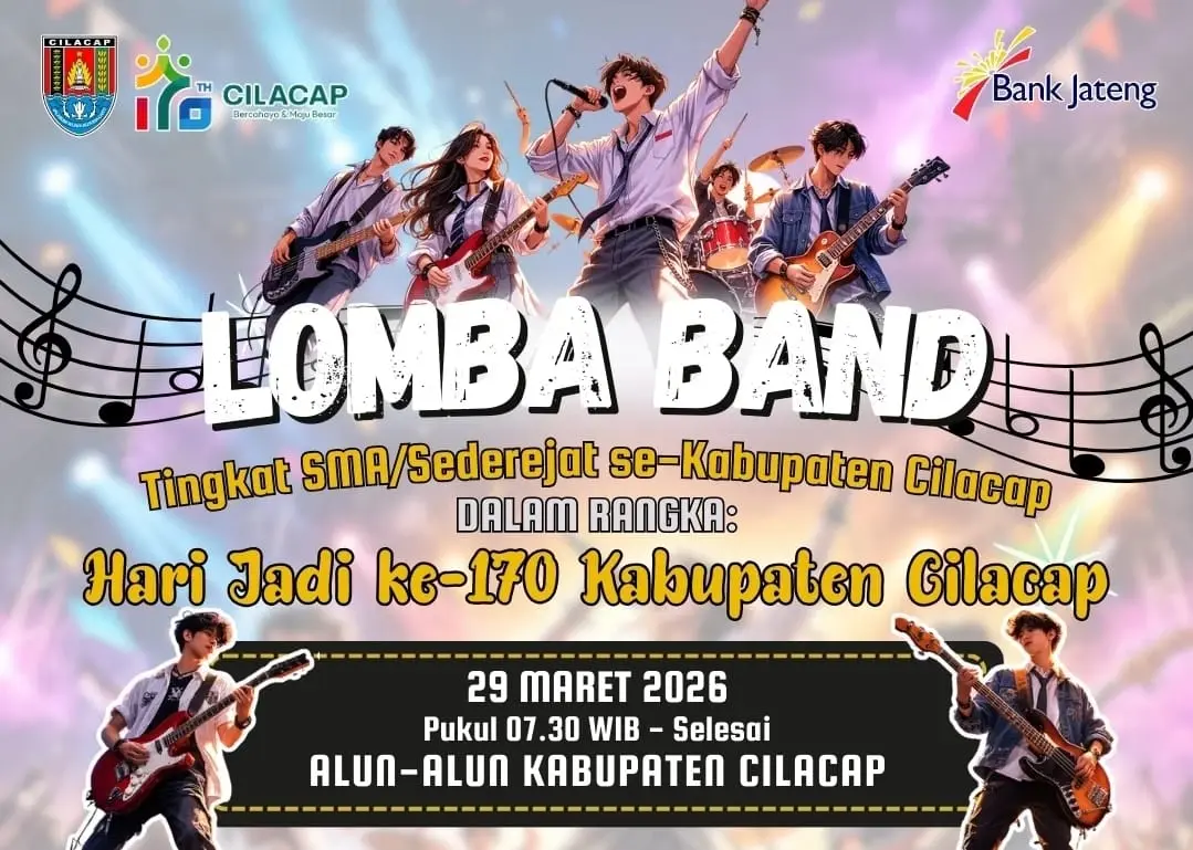 Lomba band hari jadi cilacap ke 170