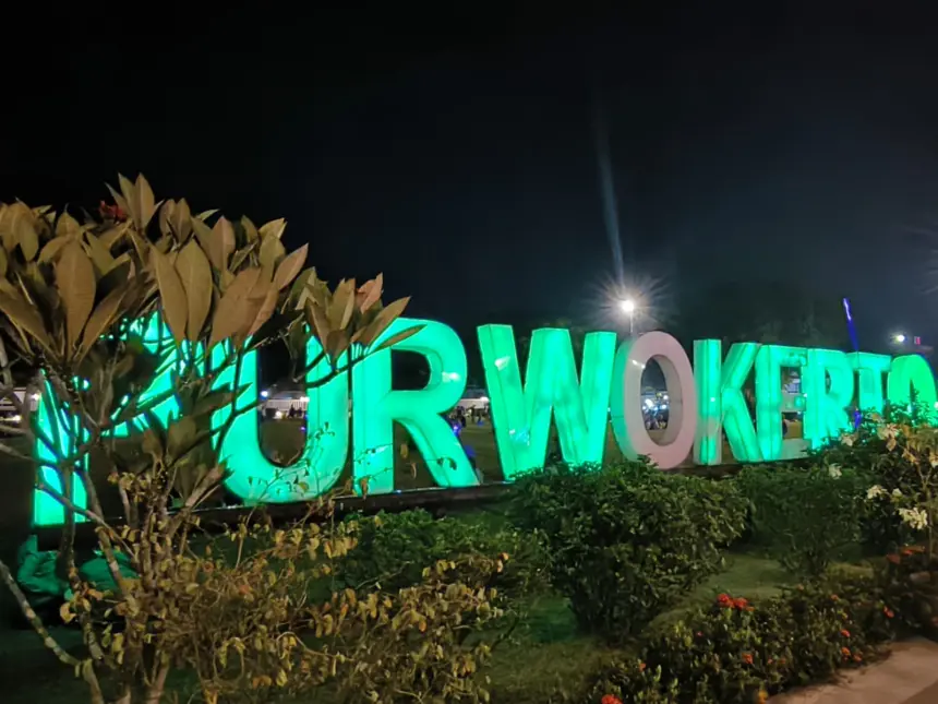 Prakiraan cuaca Nobar Timnas Indonesia vs Bulgaria dalam ajang FIFA Series 2026 di Alun-alun Purwokerto, Senin (30/3/2026) malam nanti. (Foto: Dok cilacaptoday.com)