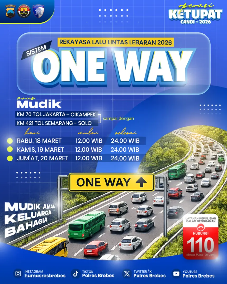 one way