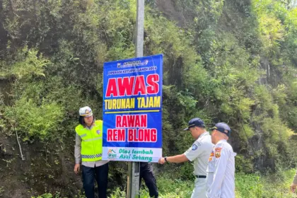 Polres purbalingga survey jalur mudik