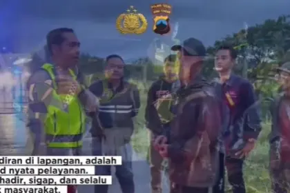bus terperosok