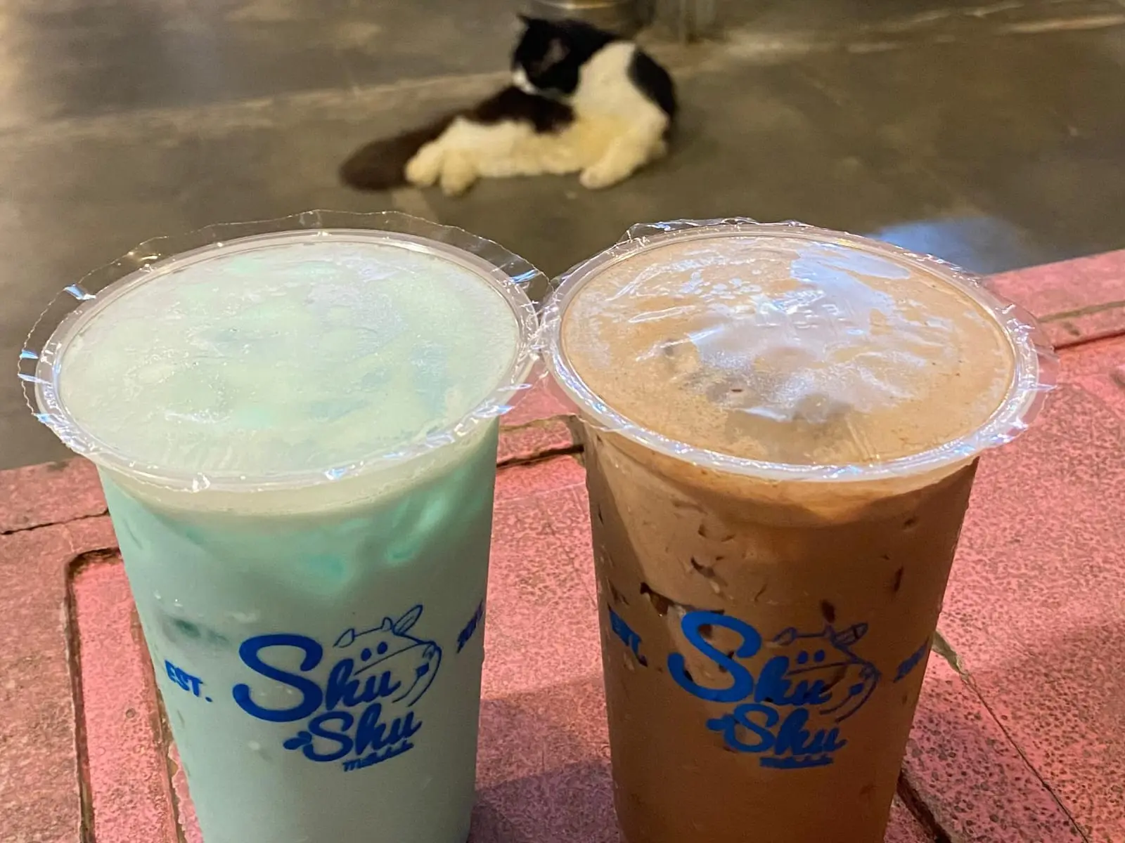 Beberapa varian rasa minuman dari Shushu Milkshake yang menggugah selera. (Foto: Dok cilacaptoday.com)