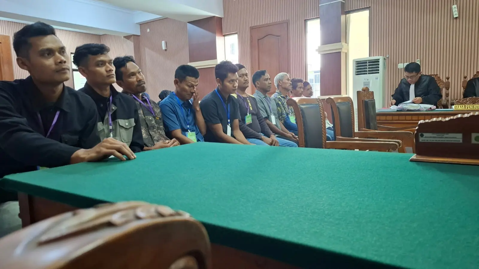 Sidang tambang emas ilegal ajibarang