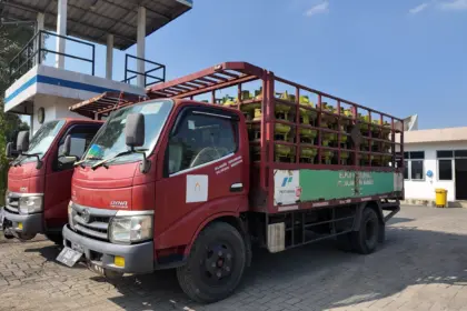 Stasiun pengisian LPG di wilayah Jawa Tengah dan DIY. (Patra Niaga Jateng).
