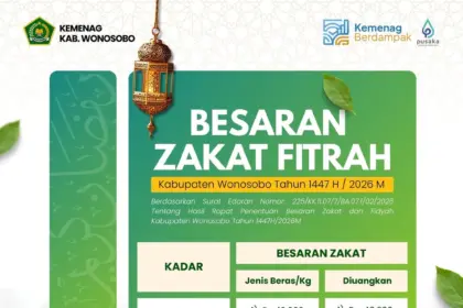 besaran zakat fitrah