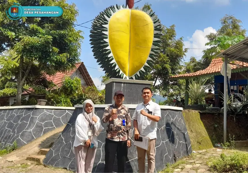 Wisata petik durian menjadi daya tarik utama bagi wisatawan di Desa Pesahangan, Kecamatan Cimanggu, Cilacap. (Foto: pesahangan-cimanggu.cilacapkab.go.id)