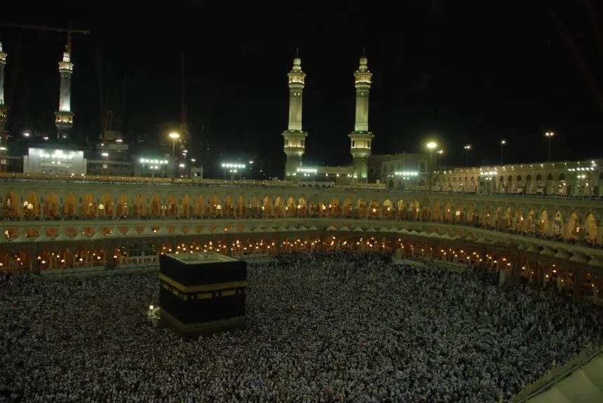 Suasana umat muslim yang sedang melaksanakan ibadah haji di Makkah.(dok Pixabay)