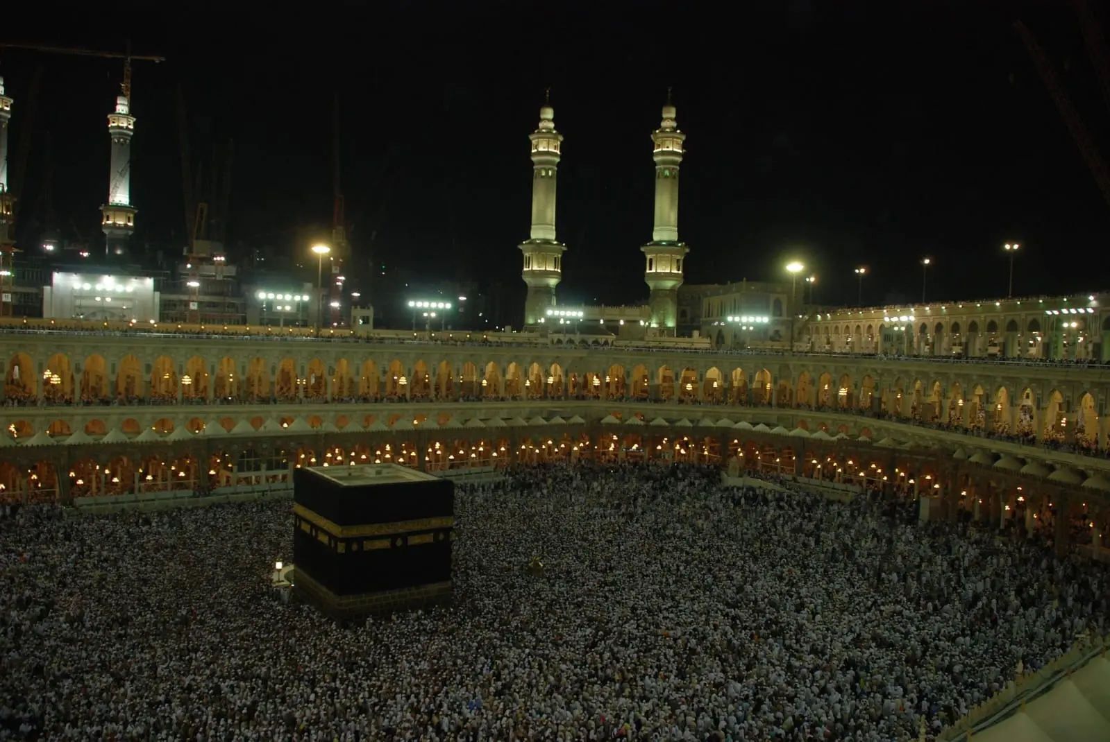Suasana umat muslim yang sedang melaksanakan ibadah haji di Makkah.(dok Pixabay)