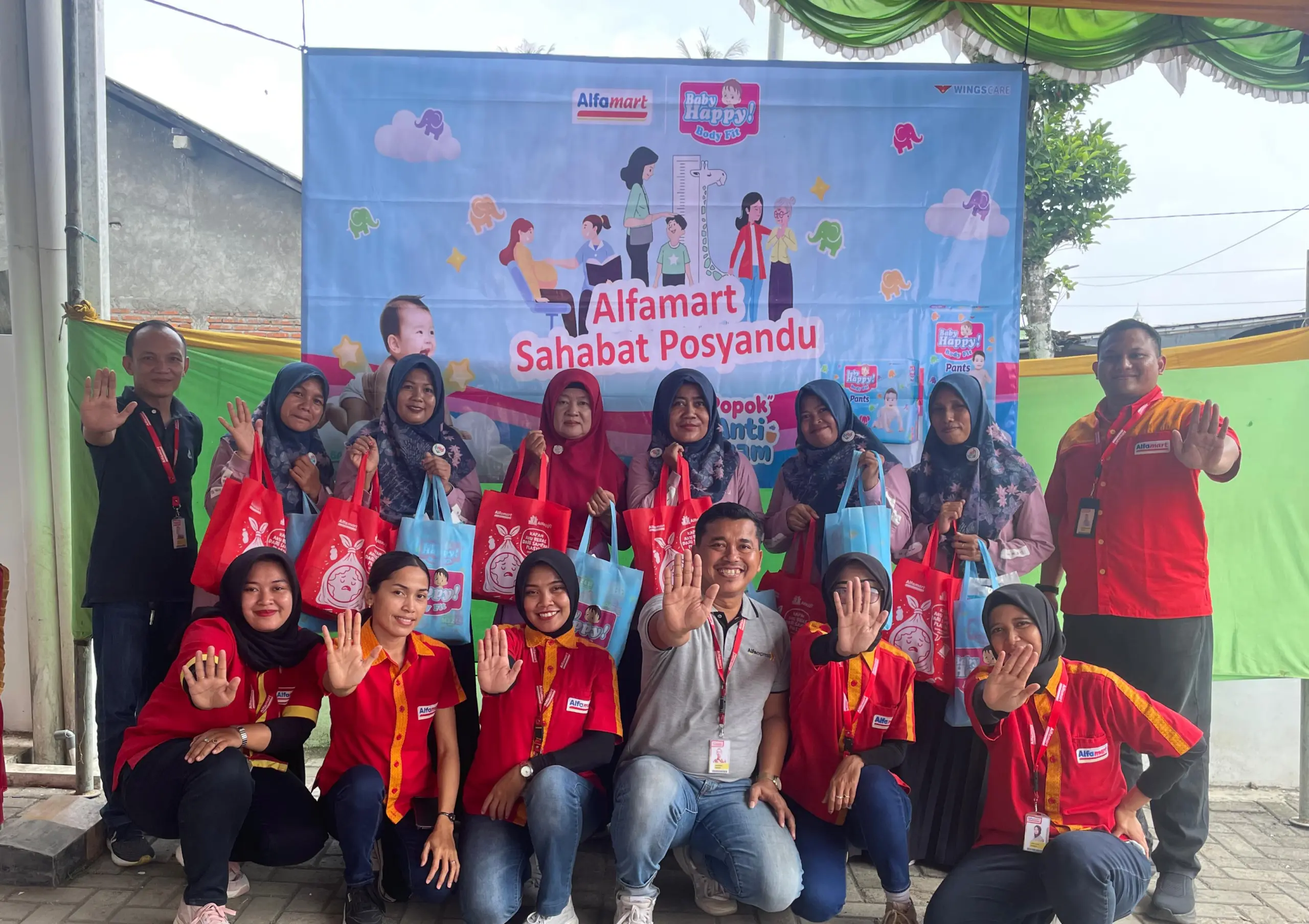 Alfamart dan Baby Happy Perkuat Program Posyandu, Sasar Lebih dari 6.000 Ibu dan Anak