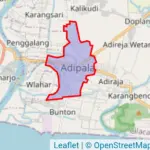 Peta Desa Adipala di Kecamatan Adipala, Cilacap yang menyimpan sejarah dan potensi lokal. (Sumber: adipala-adipala.cilacapkab.go.id)