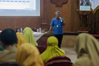 15 Perangkat Daerah mengikuti rapat koordinasi peningkatan Indeks Reformasi Birokrasi (IRB) di Operation Room (OR) Kompleks Setda Purbalingga, Selasa (19/5/2026).(Foto: Pemkab Purbalingga)