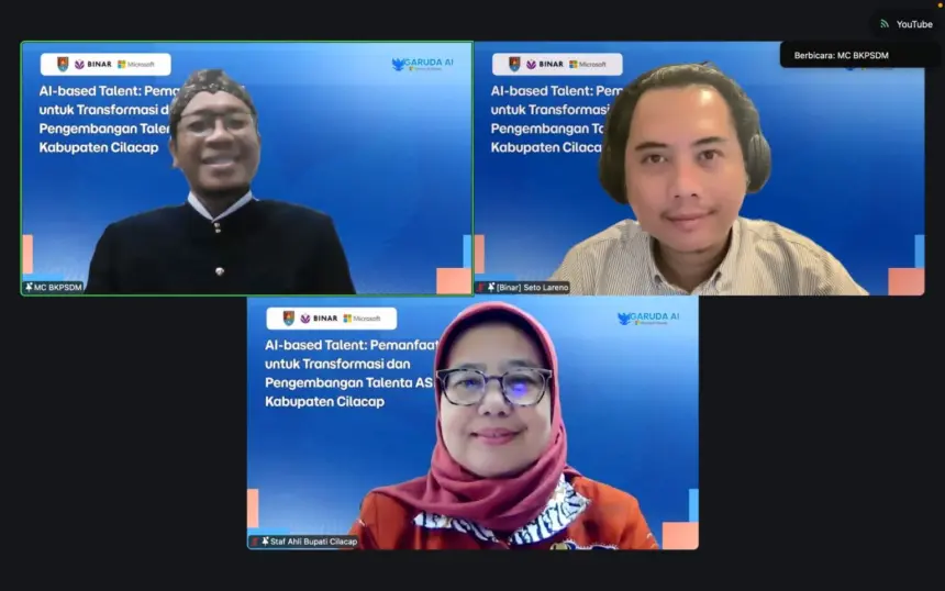 1.700 ASN Cilacap Dilatih Gunakan Kecerdasan Buatan