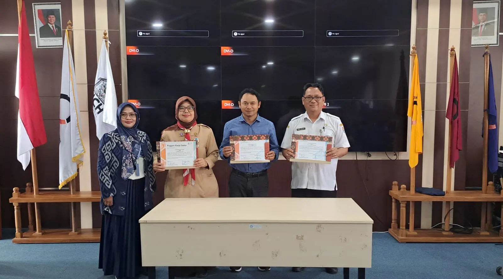 Peresmian Rumah Inovasi Cilacap HIVE atau RICH oleh Kepala Bappeda Cilacap. (Tri Aji).