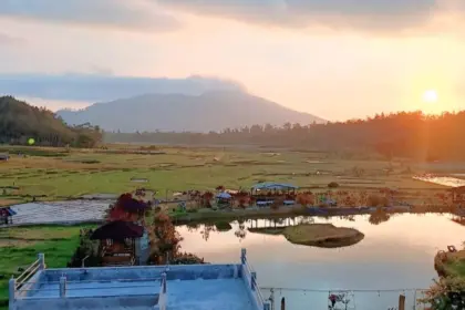 Lokasi pemancingan Ploren Kafe yang berada di Desa Plorengan Kecamatan Kalibening Banjarnegara yang menjadi home base Majelis Mancing Banjarnegara. (foto: Ploren Kafe)