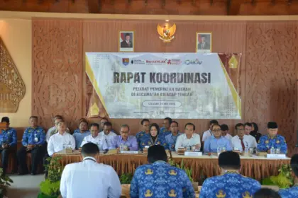 ​Rapat Koordinasi Pejabat Pemda di Kecamatan Cilacap Tengah, Rabu (20/5/2026). (Foto: Diskominfo Cilacap)