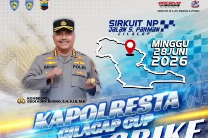 Cegah Balap Liar, Polresta Cilacap Gelar Drag Bike Khusus Pelajar dan Umum