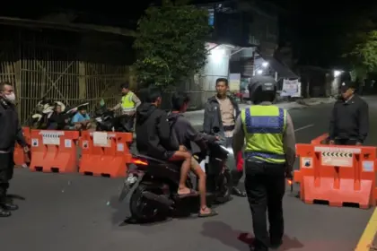 Patroli Dini Hari di Cilacap, Polisi Amankan 32 Motor Knalpot Brong yang Bikin Warga Resah